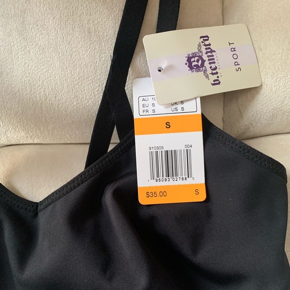 B.Tempt’dSport bra top black size small in stores now - Picture 4 of 5